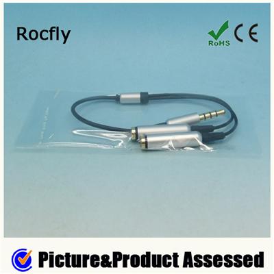 1 Male To 2 Female Audio Cable