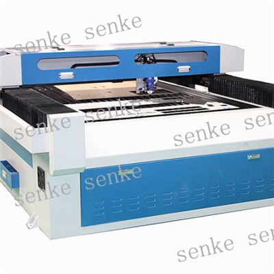 150W CO2 Laser Metal And Non-metal Double Use Cutting Machine