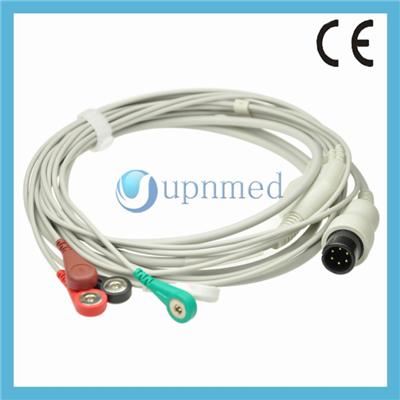 GE Pro1000 One Piece ECG Cable