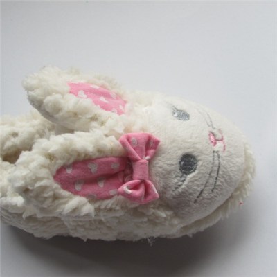 Kids Cartoon Rabbit Plush Slippers For Winner Latest Design