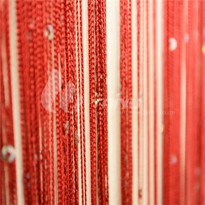 Warp Knitting String Curtain With Sequins