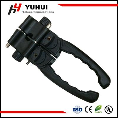 Across And Lengthwise Fiber Cable Stripper