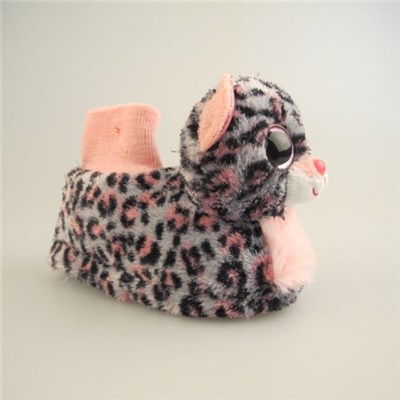 Cute Animal Mini Cat Slippers With Stocking