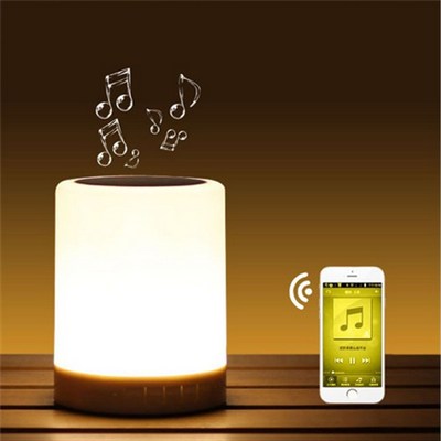 Mini Portable Multi Bluetooth Speaker Smart Touch LED Colorful Light