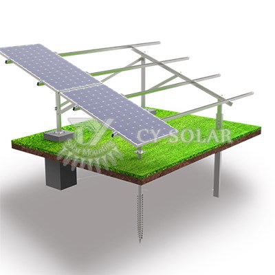 C-shape Ground Solar Mounting System