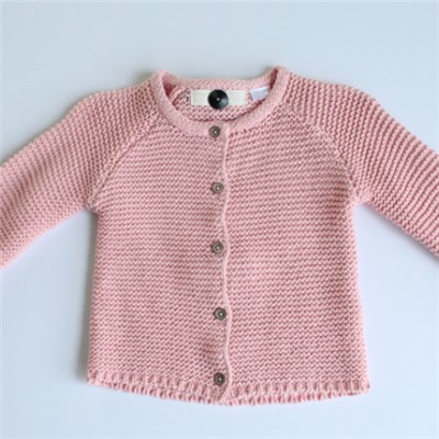 Kids Cardigan Sweater With Elbow Patches