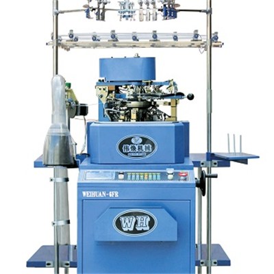 WH-6F-B 3.75'' Inch Computerized Terry And Plain Double-use Socks Knitting Machine