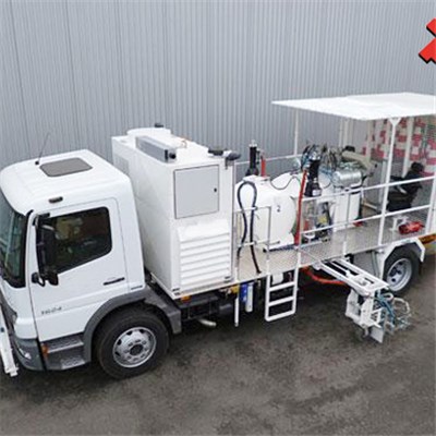 TT-Q90-CP3000 Cold Paint And 2-component High Pressure Airless Spraying Marking Truck