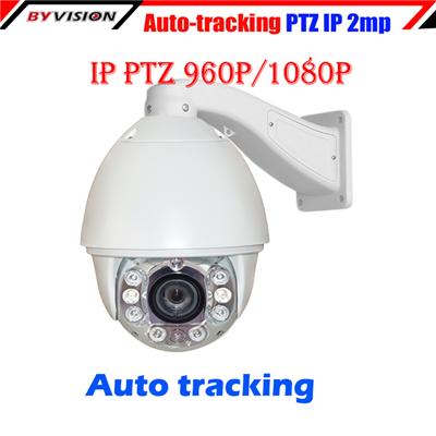 Auto Tracking PTZ IP Camera