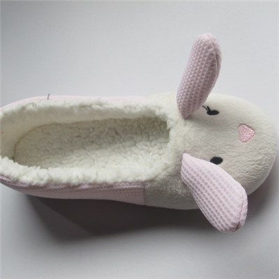 New Fashion Soft Cotton Rabbit Woman Winter Dance Shoes