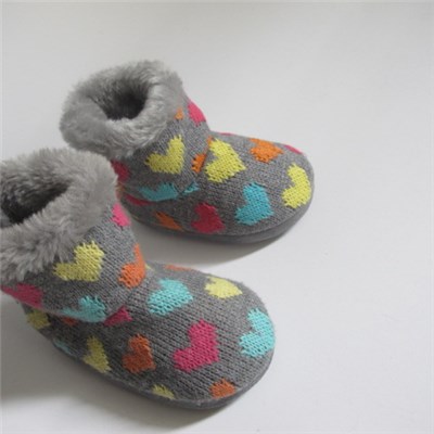 Fashion Soft Cashmere Super Warm Soft Kid Snow Boot