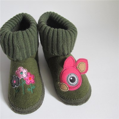 Lovely Mini-deer Heads Boots For Girls