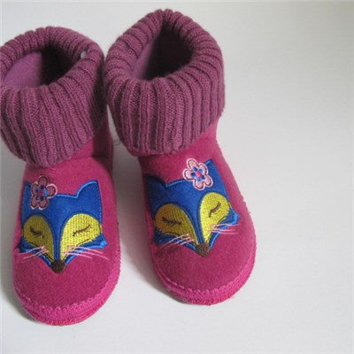 Lovely Fox Heads Boots For Girls