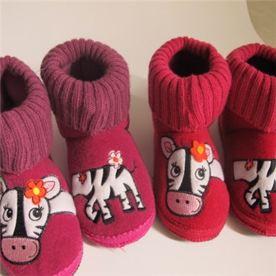 Lovely Cow Heads Boots For Girls