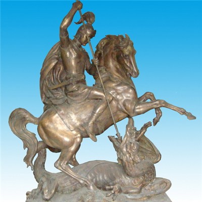 Bronze Catholic Sculpture