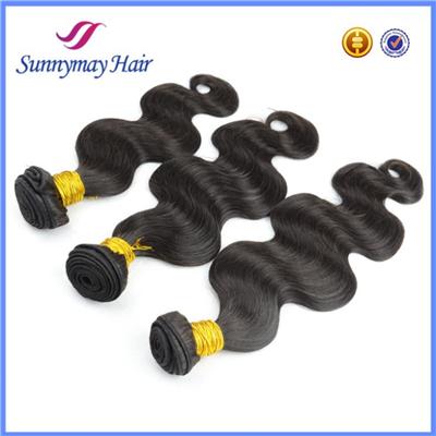 Sunnymay Hair Extension Can Be Dye Any Color 10-30inch In Stock 100g/piece 100% Brazilian Virgin Hair Body Wave Hair Weft