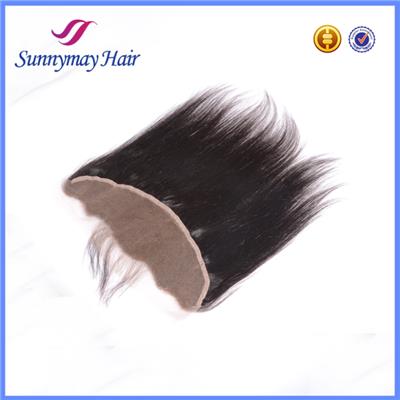 2015 New Products 13x4 Human Hair Straight Nautral Color Lace Frontal Piece, Indian Remy 100% Human Hair Lace Closure