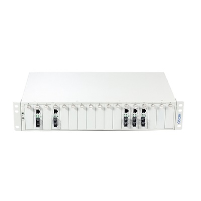 17 Slots Unmanaged Media Converter Chassis