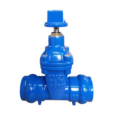 Socket End Non-rising Stem Resilient Seated Gate Valve
