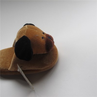 Funny And Cheap Plush Soft Dog Slippers