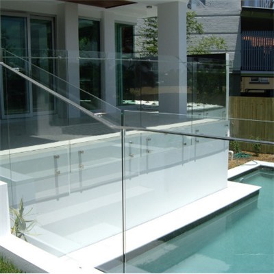 Tempered Glass Swim Pool Fence