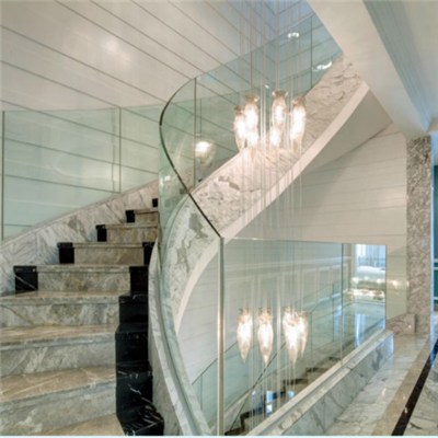 Tempered Glass Stair Rail