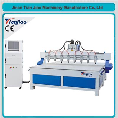 Woodworking Machine With Water Air Cooling Spindle