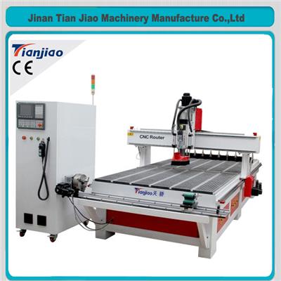 9KW Italy HSD Spindle Atc Cnc Router With Rotary