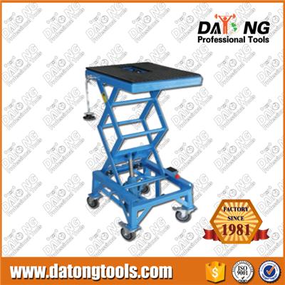 135kg 300lbs Motorcycle Lifting Jack Dirt Bike Pick-up Jack Lift With Casters