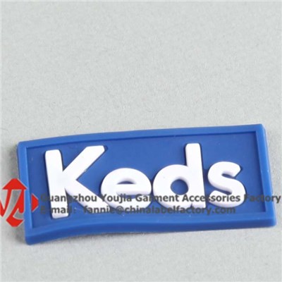 3D Logo Silicone Labels