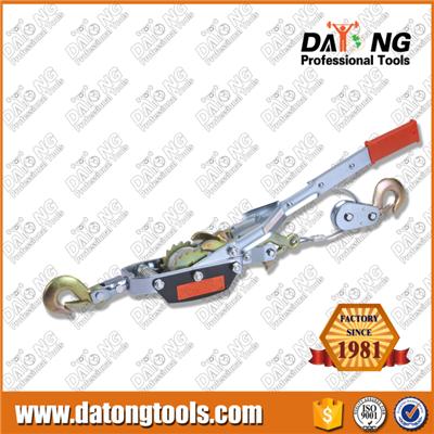 4Ton Power Cable Puller With Steel Rope 2 Gears 3 Hooks