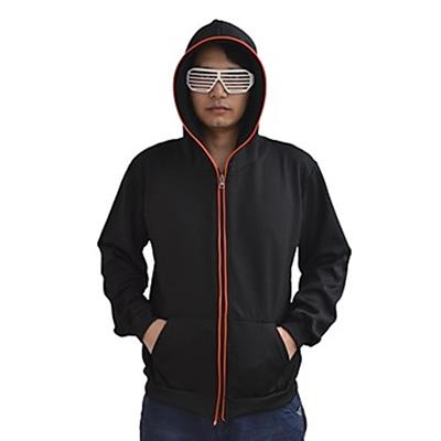 2016 Electric Styles LED Clothing Customize LED Party Clothing EL Wire Hoodies