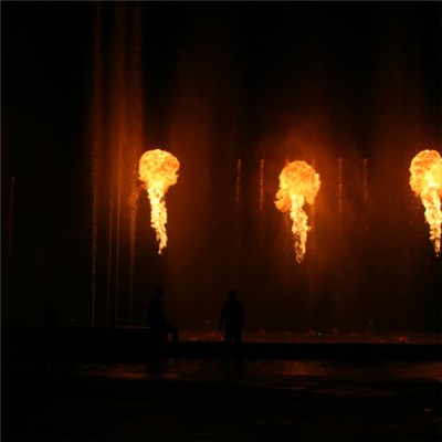 Fire Jet Fountain
