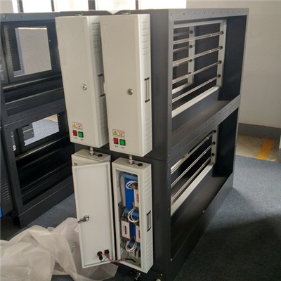 Electrostatic Precipitator Air Filtration System For Commercial Kitchens With UV Lamps