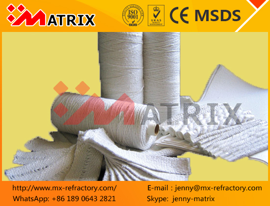 fiber cloth made of Ceramic Fiber no Asbestos