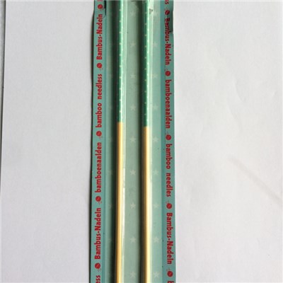 Color Print Single-pointed Bamboo Needles