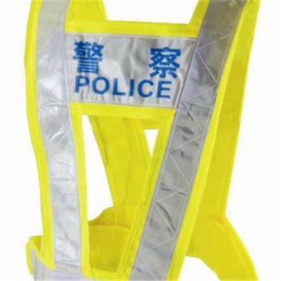 Police Safety Vest With Logo Printed