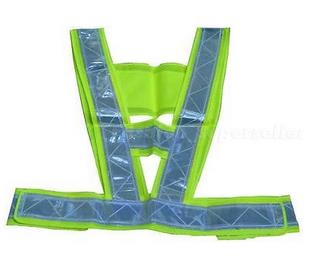Police Safety Vest With PVC Strip
