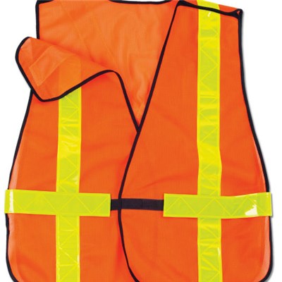 Work Wear Safety Vest With PVC Strip
