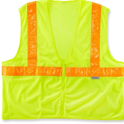 Car Safety Vest With PVC Strip