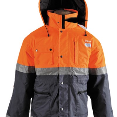 Safety Padded Jacket 300D Oxford With Coating
