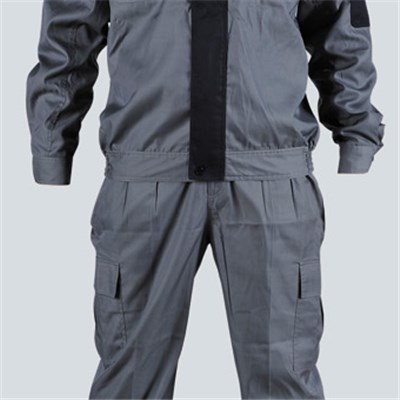 100% Cotton Safety Uniform With Zipper