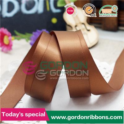 Brown Satin Ribbon