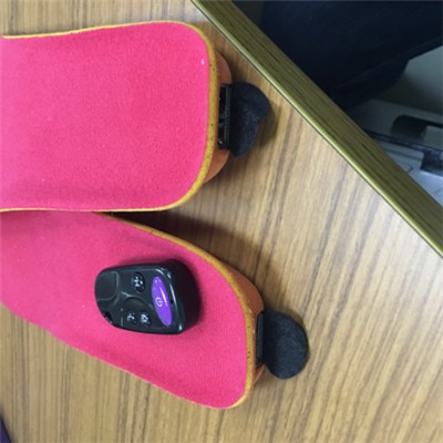 Remote heating insoles