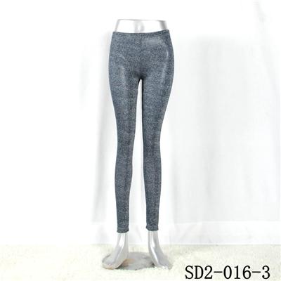 SD2-16-003 Royal-blue Sliver Fashion Slim Leggings