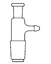 Standard Ground Mouth Straight Suction Adapter
