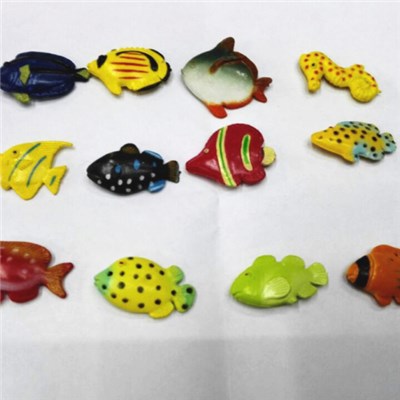 3cm PVC Plastic Capsule Toy Ocean Fish