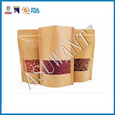 Natural Kraft Paper Bag With Window