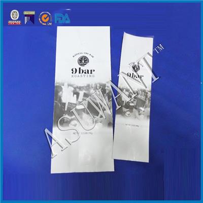 Foil Side Gusset Coffee Bags With Valve