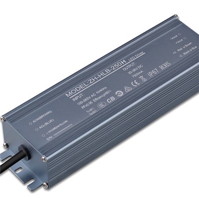 250W IP67 LED Driver For Tunnel Light
